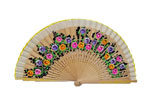 Wooden Fans with Openwork Bar and Painted by two Sides 7.107€ #503281250AV